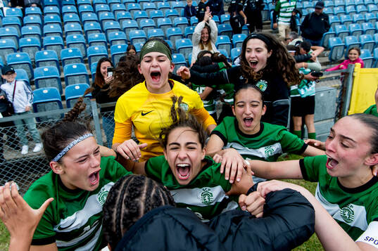 Sporting Club de Portugals spelare jublar