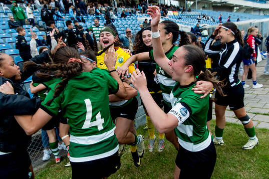 Sporting Club de Portugals spelare jublar
