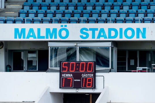 Slutresultatet i F15 finalen mellan Aalborg BK och Sporting