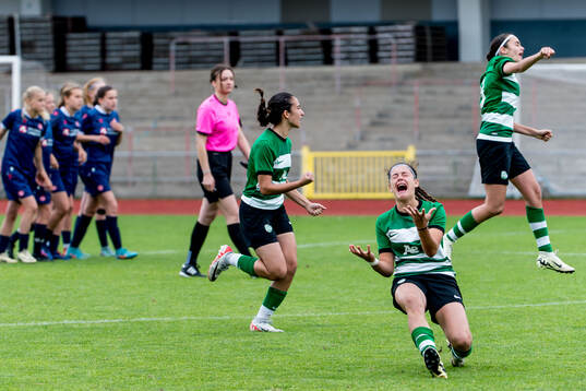 Sporting Club de Portugals spelare jublar