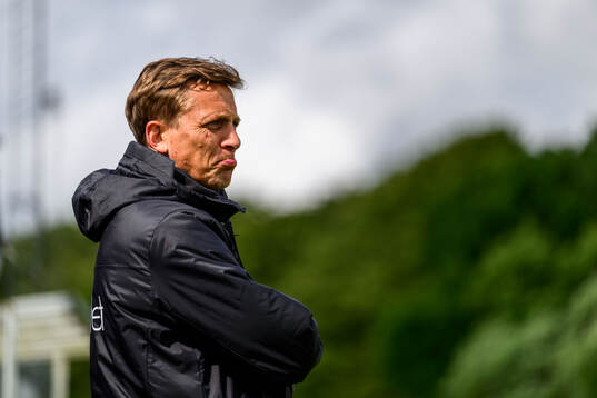 Hittarp IKs tränare Erik Edman