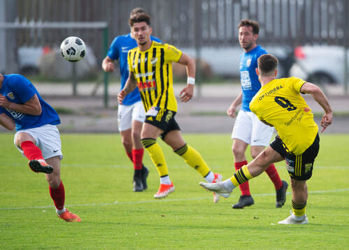 IFK Hässleholms Alen Tahirovic i matchen i div 2 mellan