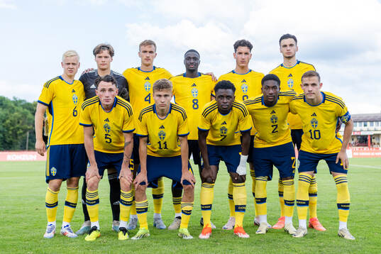 Otto Rosengren, goalkeeper Filip Sidklev , Jesper Tolinsson