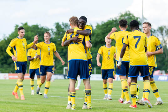 Otto Rosengren, goalkeeper Filip Sidklev , Jesper Tolinsson