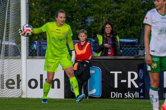 Hammarbys målvakt Anna Tamminen