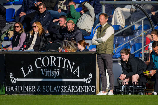 Hammarbys tränare Martin Sjögren