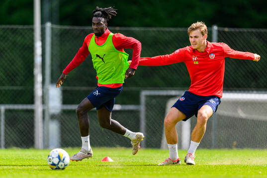 Benjamin Acquah och Daniel Bergman