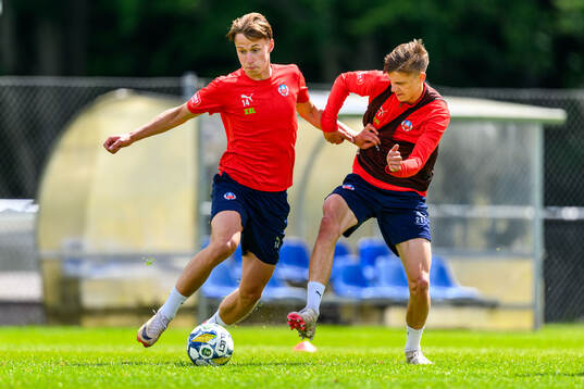 Lukas Kjellnäs och Adrian Svanbäck