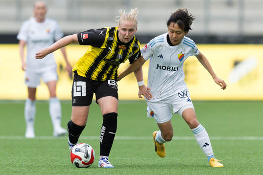 Häckens Johanna Fossdalsá Sørensen och Djurgårdens