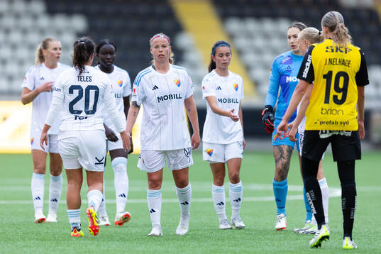 Djurgårdens spelare deppar