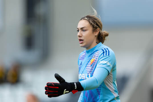 Djurgårdens målvakt Katelin Talbert