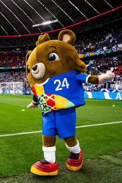 The mascot Albärt
