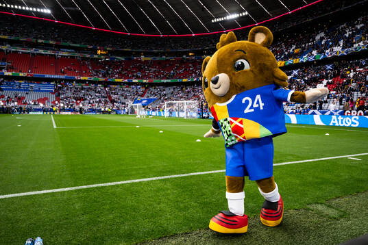 The mascot Albärt