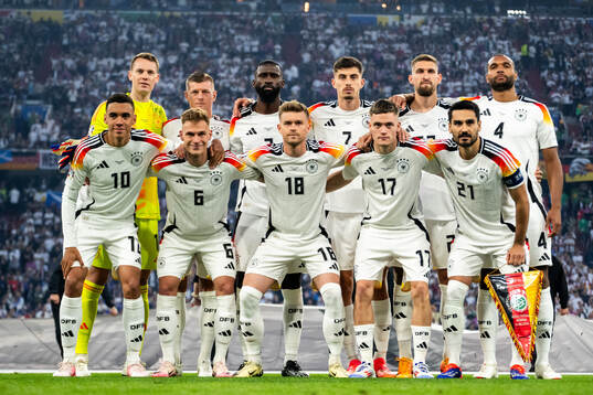 The starting eleven of Germany