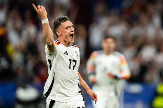 Florian Wirtz of Germany celebrates