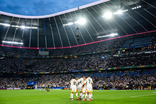 Players of Germany celebrate
