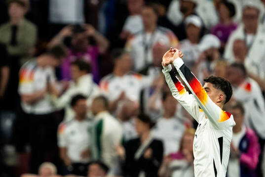 Kai Havertz of Germany celebrates