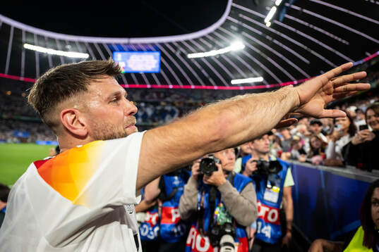 Niclas Füllkrug of Germany ater the UEFA Euro 2024