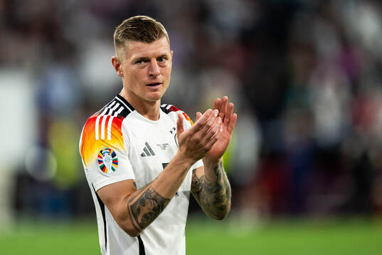Toni Kroos of Germany celebrates