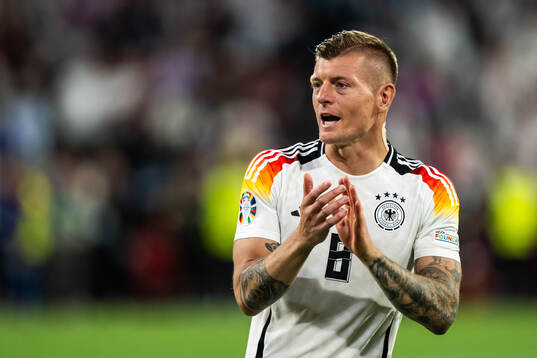 Toni Kroos of Germany celebrates