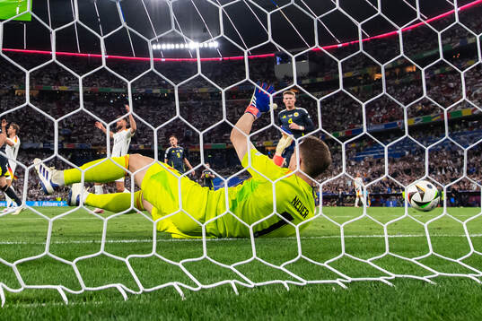 Goalkeeper Manuel Neuer of Germany looks dejected