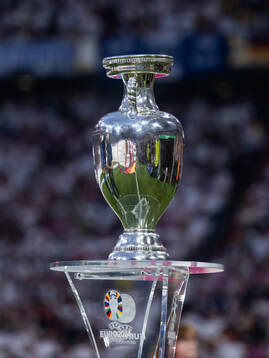 The Henri Delaunay Cup trophy as they honour the late Franz