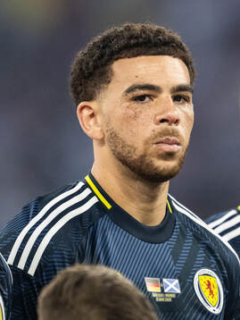 Che Adams of Scotland