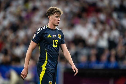 Jack Hendry of Scotland