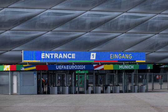 A entrance at Munich Football Arena