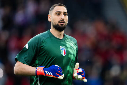 Goalkeeper Gianluigi Donnarumma of Italy