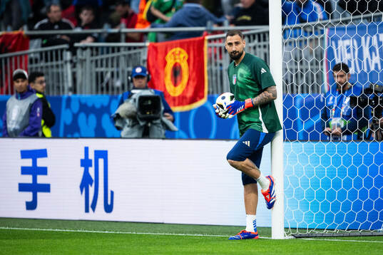 Goalkeeper Gianluigi Donnarumma of Italy