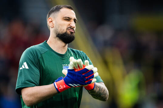 Goalkeeper Gianluigi Donnarumma of Italy