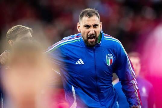 Goalkeeper Gianluigi Donnarumma of Italy