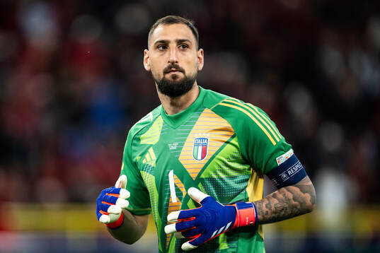 Goalkeeper Gianluigi Donnarumma of Italy