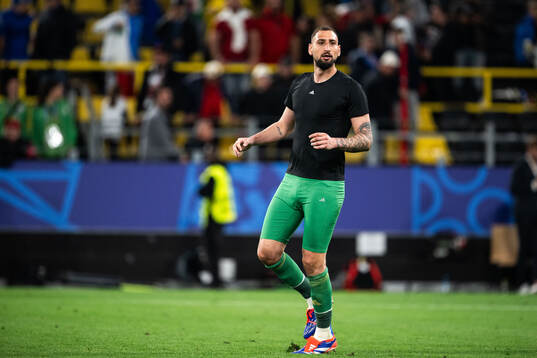 Goalkeeper Gianluigi Donnarumma of Italy