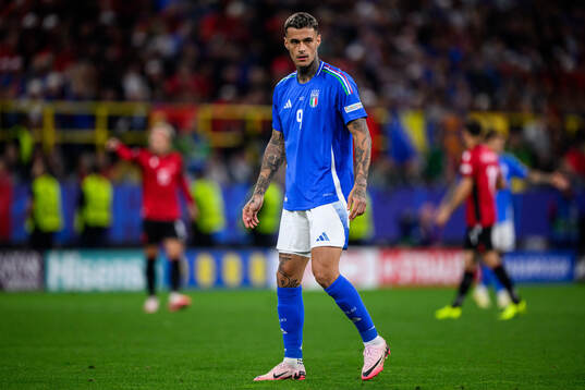 Gianluca Scamacca of Italy