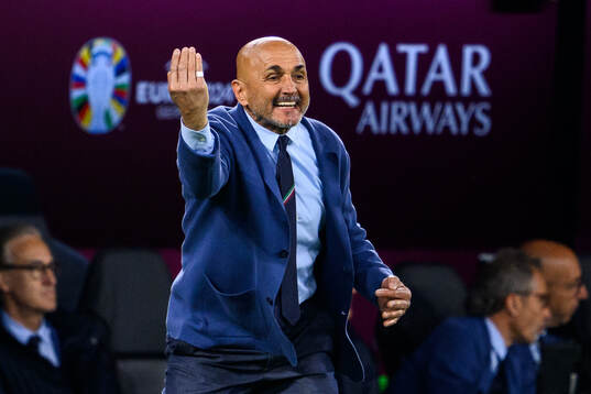 Head coach Luciano Spalletti of Italy