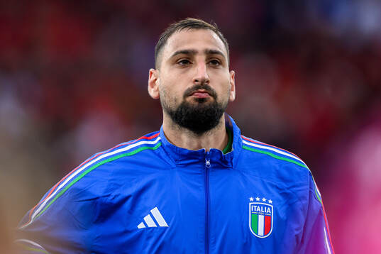 goalkeeper Gianluigi Donnarumma of Italy