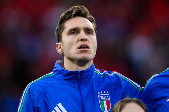 Federico Chiesa of Italy