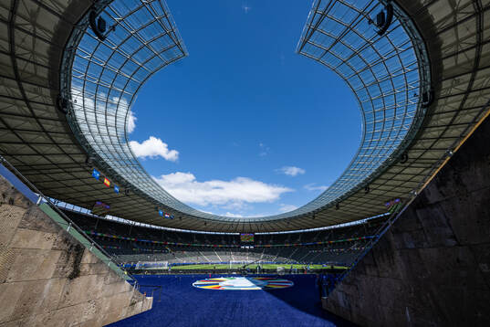 Interior view of Olympiastadion
