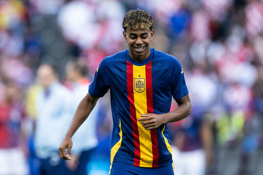 Lamine Yamal of Spain