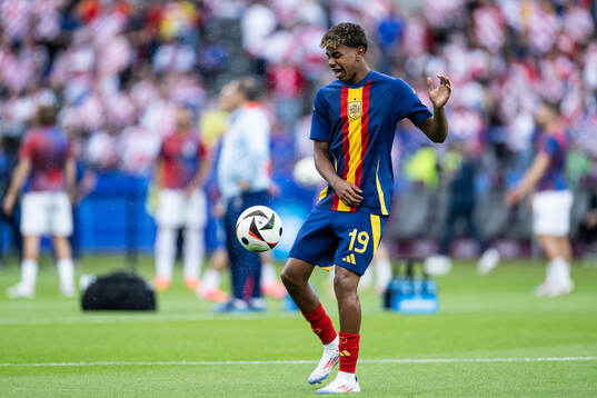 Lamine Yamal of Spain