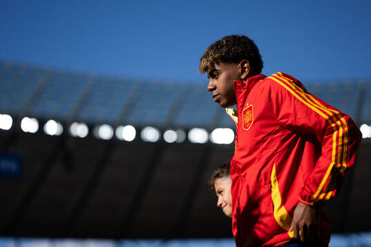 Lamine Yamal of Spain