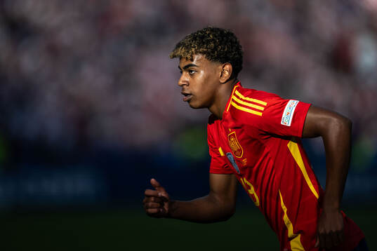 Lamine Yamal of Spain