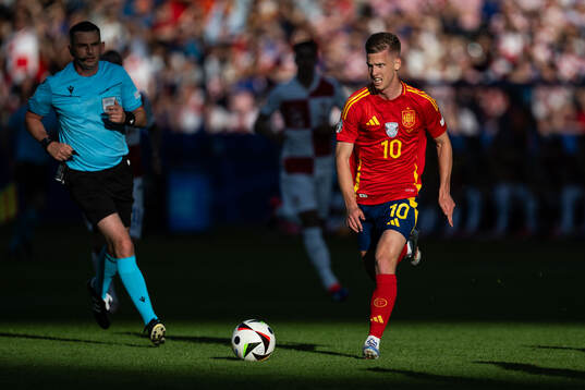 Daniel Olmo of Spain