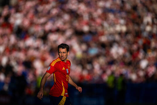 Mikel Oyarzabal of Spain