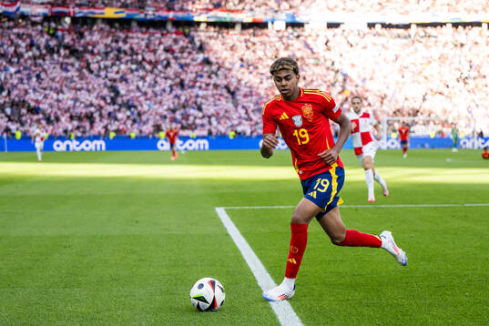 Lamine Yamal of Spain