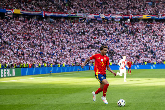 Lamine Yamal of Spain