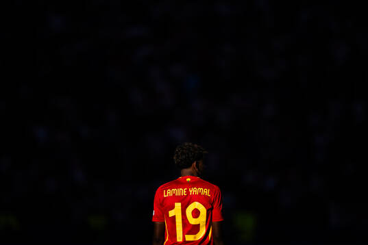 Lamine Yamal of Spain