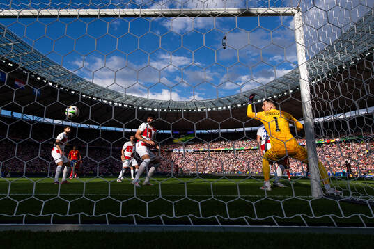 goalkeeper Dominik Livakovic of Croatia